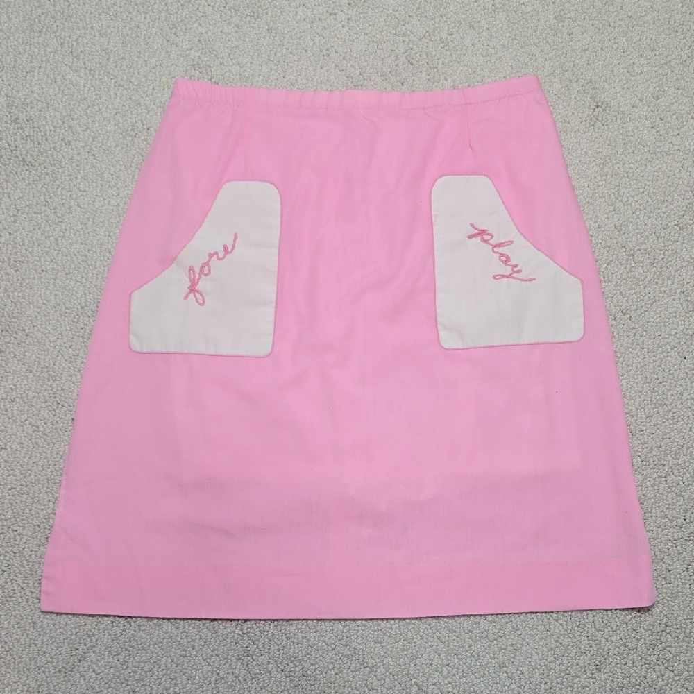 Vtg Crude Humor Golf Skort